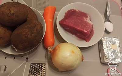 Подготавливаем ингредиенты.