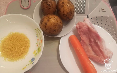 Подготавливаем ингредиенты.