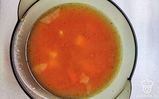 Борщ с куриными голенями — Рецепт с фото