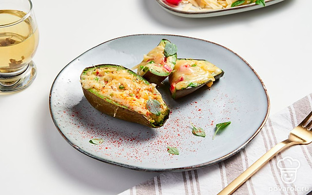 Авокадо в фольге — Рецепт с фото