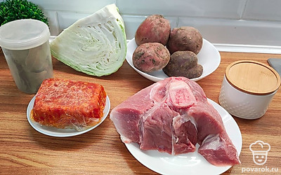 Подготовить все ингредиенты.