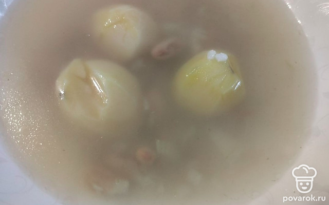 Суп с рисом и фасолью — Рецепт с фото