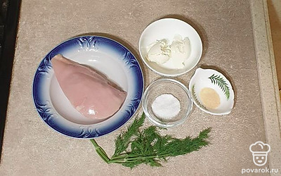 Подготовьте все ингредиенты.
