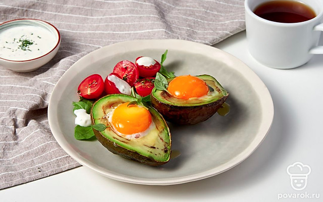 Авокадо в микроволновке — Рецепт с фото