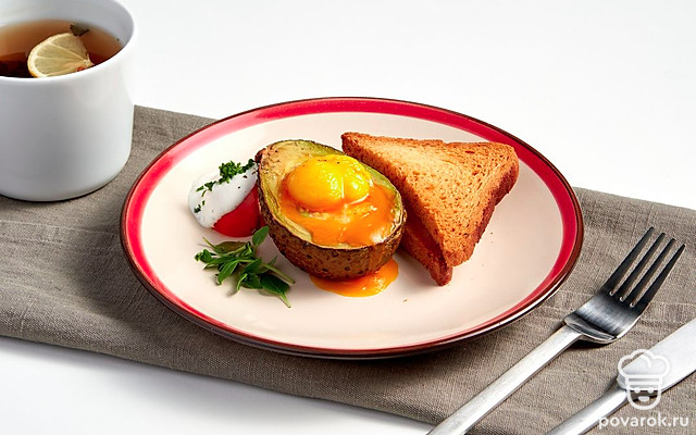 Авокадо в духовке — Рецепт с фото