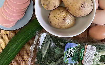 Подготовьте все ингредиенты.