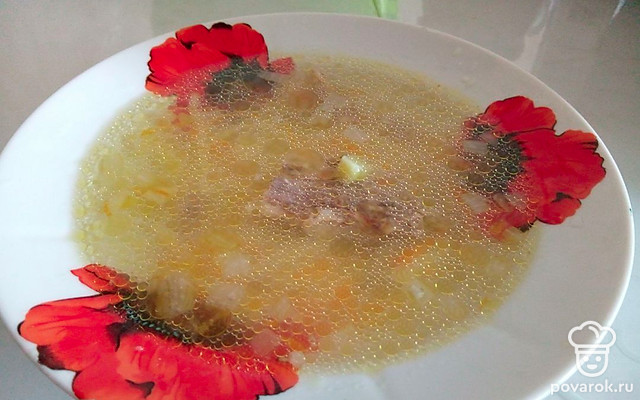 Суп с жирной говядиной — Рецепт с фото