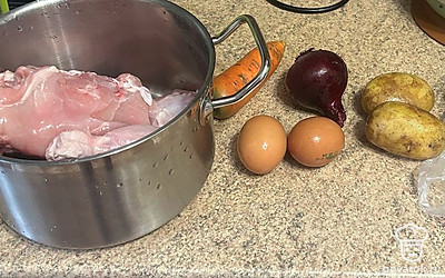 Подготовьте все продукты.