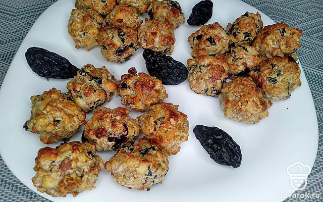 Запеченный арахис с фруктами — Рецепт с фото