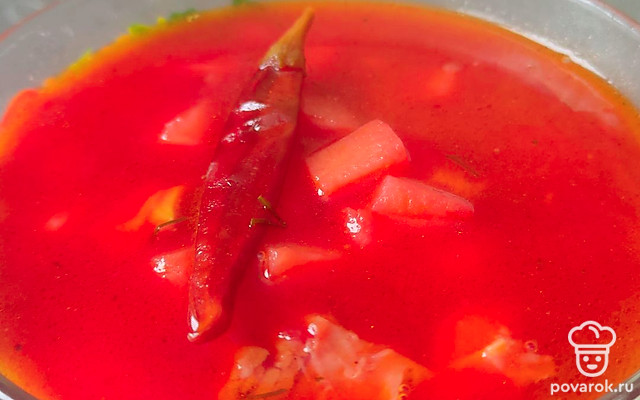 Борщ из квашеной капусты — Рецепт с фото