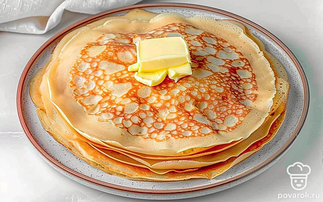 Блинчики на молоке — Рецепт с фото