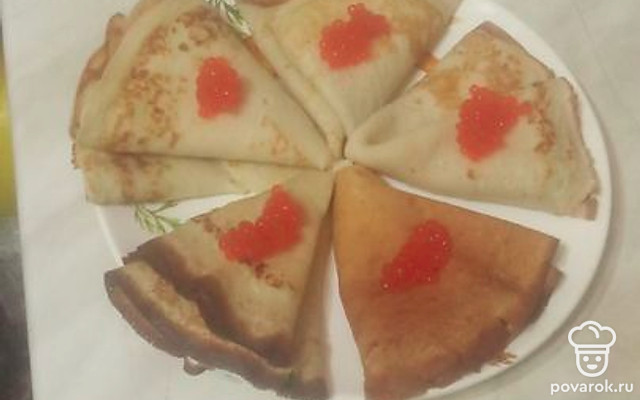 Блинчики «С пылу с жару» — Рецепт с фото