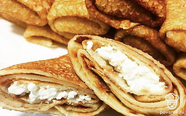 Блинчики бабушки Маруси — Рецепт с фото