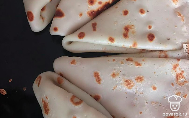 Ароматные блинчики на молоке — Рецепт с фото