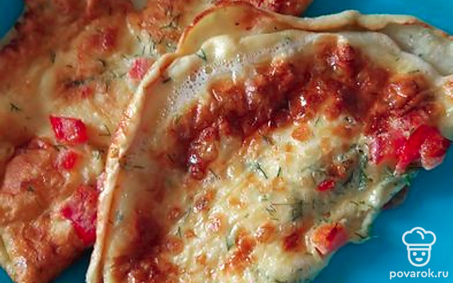 Блины на завтрак по маминому рецепту — Рецепт с фото