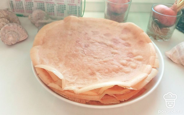 Вкусные воздушные блины — Рецепт с фото