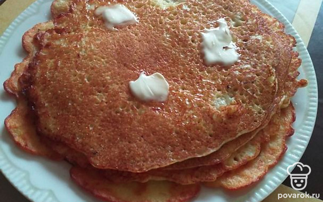 Картофельные блинчики — Рецепт с фото