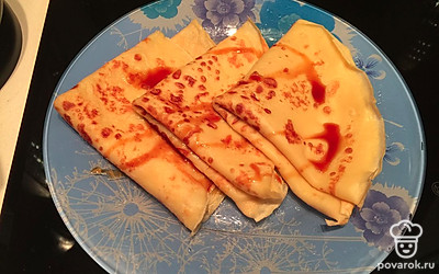 Выложить на тарелку.