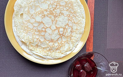 Подаем с вареньем или сметаной по вкусу.