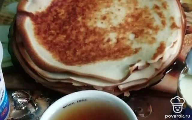 Блины на завтрак — Рецепт с фото