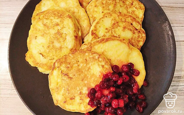 Тыквенные блинчики с корицей — Рецепт с фото