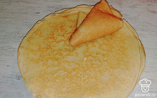 Блины домашние — Рецепт с фото