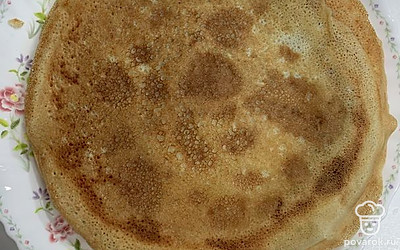 Жарим блинчики. 