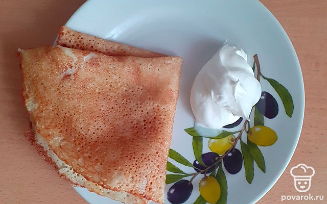 Хрустящие тонкие блинчики — Рецепт с фото