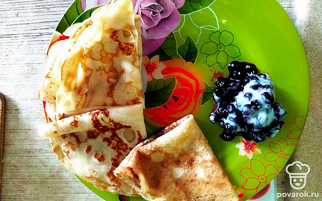 Блинчики на масленницу — Рецепт с фото