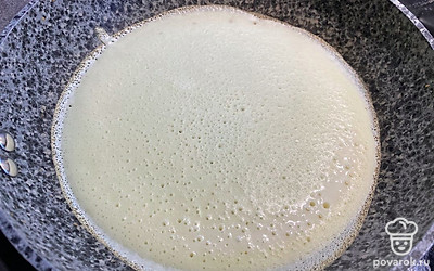 Тесто готово. Можно жарить блины. 