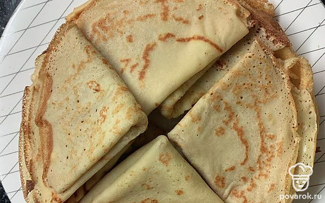 Блины на сыворотке — Рецепт с фото