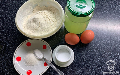 Подготовьте все ингредиенты.