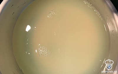 Сыворотку хорошо нагреваем.