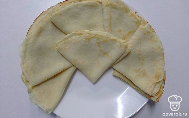 Диетические блины на молоке без сахара — Рецепт с фото