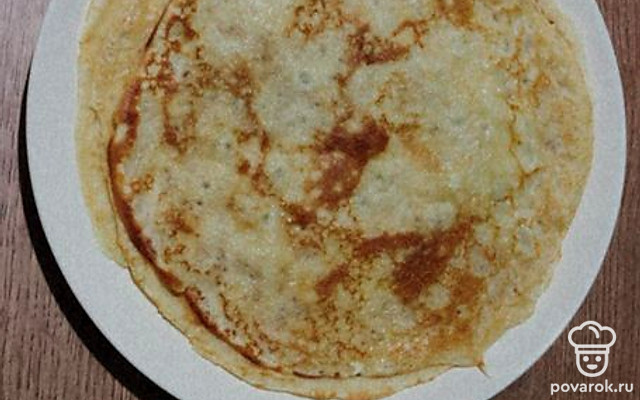 Блины традиционно русские — Рецепт с фото