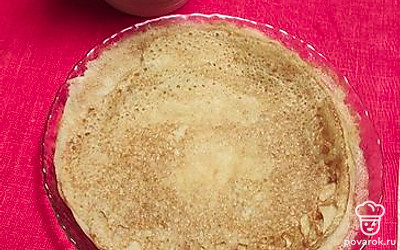 Ажурные блинчики готовы!