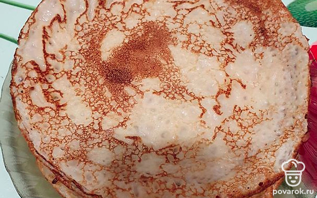 Блинчики на скорую руку — Рецепт с фото