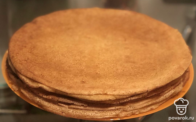 Мягкие блинчики — Рецепт с фото