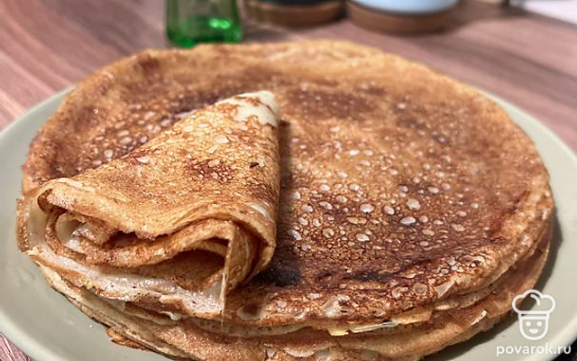 Блинчики на масленицу — Рецепт с фото