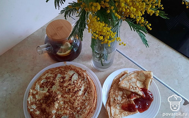 Ажурные блинчики — Рецепт с фото