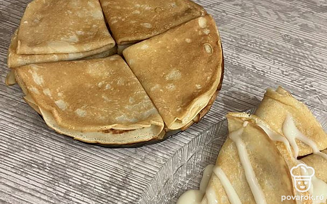 Блинчики на Масленицу — Рецепт с фото