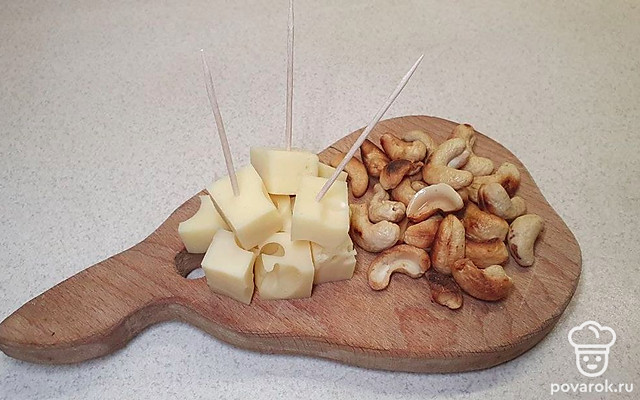 Кешью на сковородке — Рецепт с фото