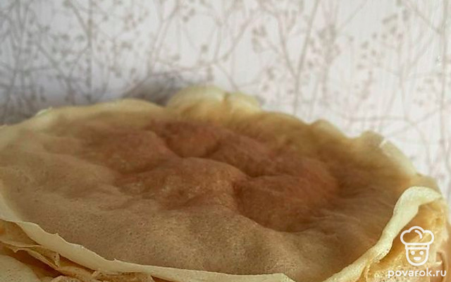 Блины к Масленице — Рецепт с фото