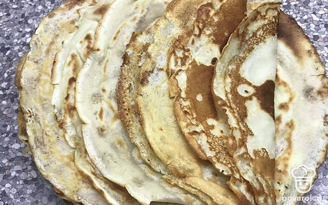 Блины на каждый день — Рецепт с фото