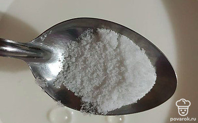 Добавить соль.