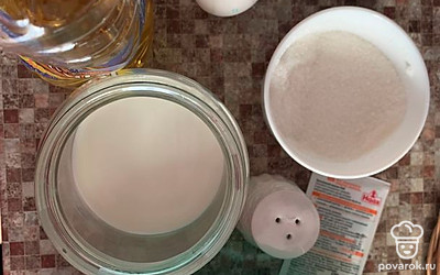 Вскипятить воду и приготовить все необходимые продукты.