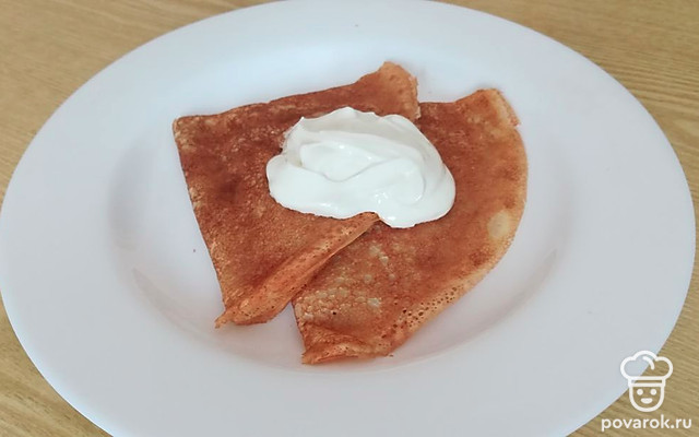 Блины классические — Рецепт с фото