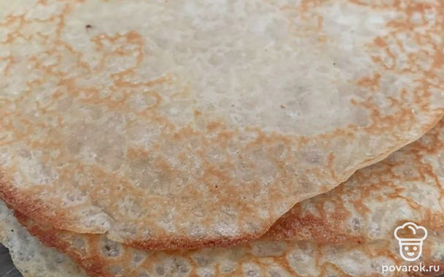 Блины на Масленицу — Рецепт с фото