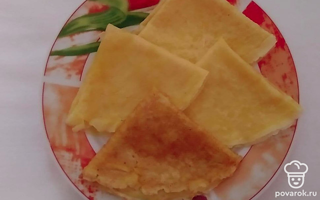 Домашние блины на сметане — Рецепт с фото