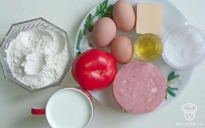 Достаньте все ингредиенты за ранее, так как они должны быть комнатной температуры. Поместите все ингредиенты по тарам, для удобной работы.